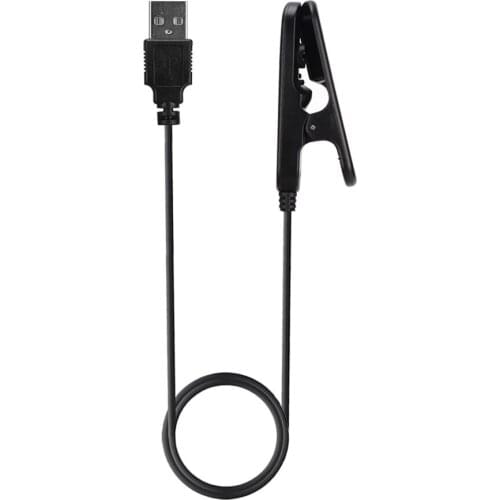 1M USB Clip Data Charger Charging Cable Adapter for Polar Smart Watch V800