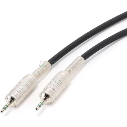 1Pcs canare fever hifi cable F-12 big tail sleeve 3.5 male to 3.5mm male earphone plug audio output 2t2s