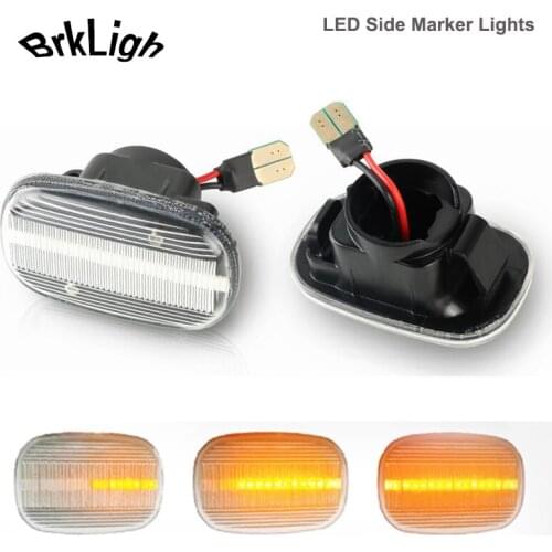 2pcs Dynamic LED Side Marker Light Turn Signal Lamps For Toyota Camry Carina Corolla Fielder Harrier Hilux Avensis Prius Yaris