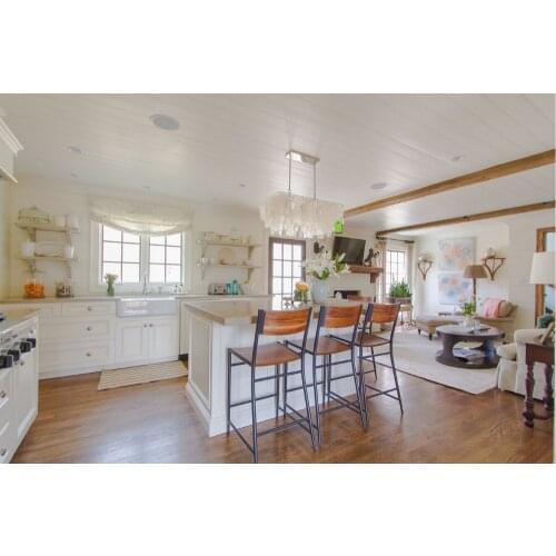 2017 solid wood kitchen cabinets with granite benchtop armadio da cucina wooden modular kitchen furnitures S1606053