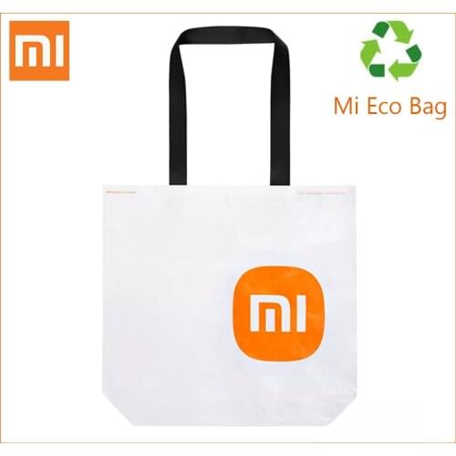 2021 Xiaomi Mi Eco Bag Durable Large Storage Shoulder Bags Foldable Recyclable Lightweight Reuse Bag For Shopping Travel