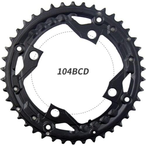 MTB 22-32T-44T - Round Mountain Bike Chain Oval Single Speed  104 BCD Chain Ring, Ultralight Chain Wheel, for Shi-mano