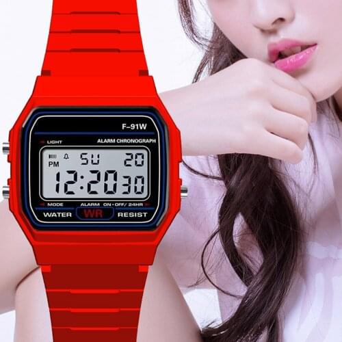 New Unisex Digital Watches for Women Military Armys Electronic Sports Watch Led Screen Silicone Bracelet Wristwatch Reloj Mujer