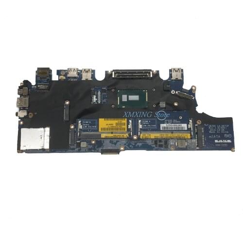FULCOL For DELL Latitude E7250 Laptop Motherboard I3-5010U CPU LA-A971P ZBZ00 CN-02PVP8 02PVP8 2PVP8 Tested 100% work