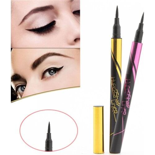 New Black Liquid hard head Eyeliner fast dry Makeup Cosmetics