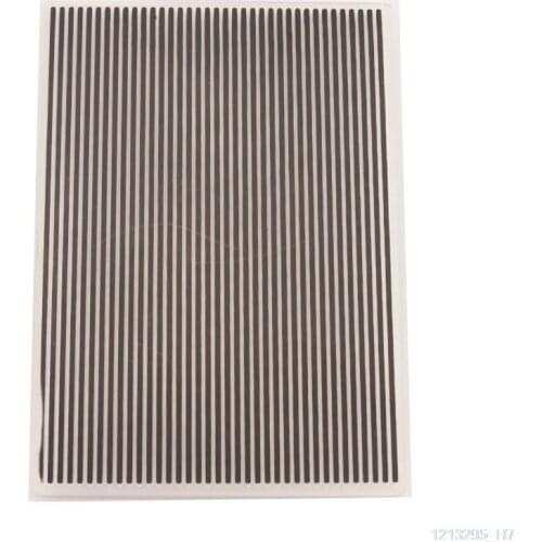 Plastic Embossing Folder Template DIY Scrapbook Photo Album Card Craft Stripe