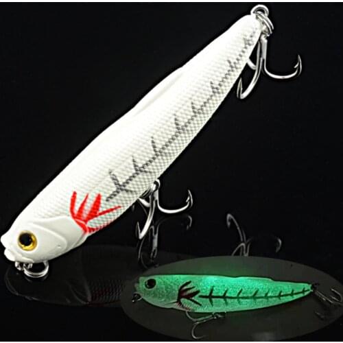 9G/9.2CM Pencil Fishing Lure Long Casting Top water Hard Lures Baits Wobbler Artificial Hard Bait Fishing Tackle Pesca