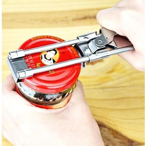 Adjustable Stainless Steel Can Opener Professional Manual Jar Bottle Opener Multifunction Kitchen Accessories Gadgets