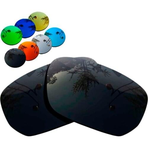100% Precisely Cut Polarized Replacement Lenses for Style Switch Sunglasses Solid Black Color- Choices