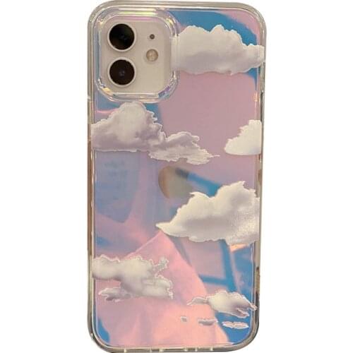 Color Changeable Phone Case for Iphone 7 8 X XS 11 12 New Fashion Ins Popular Discolored Phone Case for Iphone 12 Pro Max