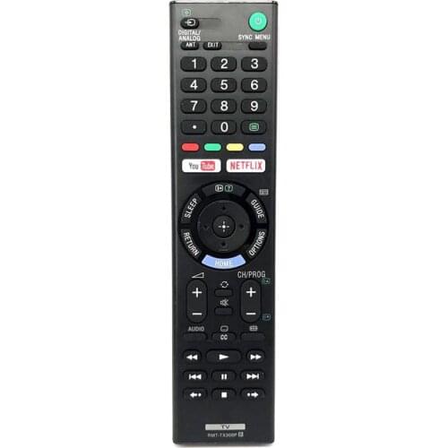 Replacement Remote Control for SONY TV RMT-TX300P RMT-TX202P RMT-TX300E RMT-TX300U