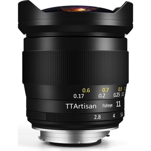 TTArtisan 11mm F2.8 Ultra-Wide Fisheye Manual Cameras Lens for Sony A7 A7II A7R A7RII A7S A7SII A3000 A5000 A6000 A6300 A6500
