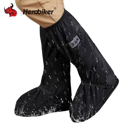 Motorcycle Rain Shoes Covers Waterproof Bicycle Cycling Scootor Nonslip Motorcycle Boots Overshoes Rainproof Moto Boots Reusable