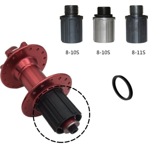 1*MTB Mountain Bike Bicycle Steel 8-11 Speed Cassette Hub Body With Washer Loose Beads Hub Body/color Bearing Hub Body Bike Tool