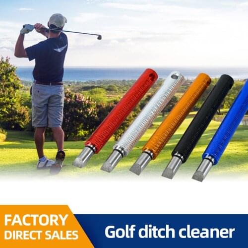 1PCS Golf Club Cleaner Wedge Iron Groove Sharpener Cleaning Tool Golf Groove Cutter Tool