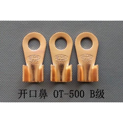 1piece OT-500A Copper passing through terminal Electric power fittings equipment contact B type