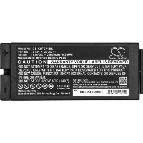 Cameron Sino 2000mAh Battery BT24IK for IKUSI GH, IK3, IK4,2305271,KONECRANES,T70 console box,T70/3,T70/4, T70/8, TM70/3, TM70/8