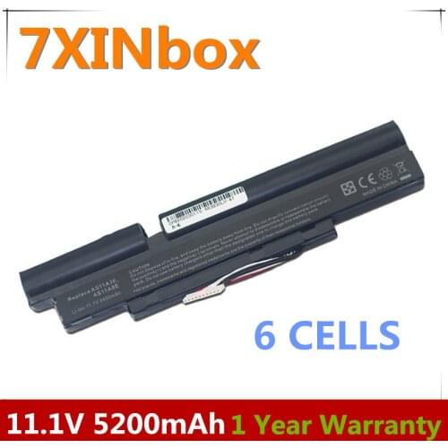 7XINbox 11.1V Laptop Battery AS11A3E AS11A5E For Acer TimelineX 3830T 3830TG 4830T 4830TG 5830T 5830TG 3ICR19/66-2 3INR18/65-2