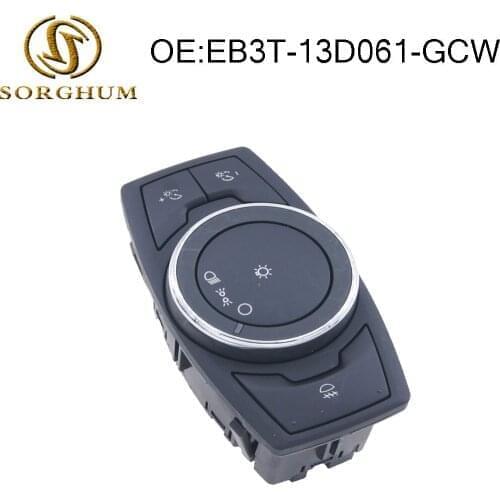 Car Headlight Fog Light Lamp Control Switch EB3T-13D061-GCW Repair For Ford EB3T13D061GCW EB3T-13D061-GBW