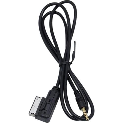 Car Media AMI MMI AUX 3.5mm Jack Adapter Cable Media Interface for Mercedes R E S-Class