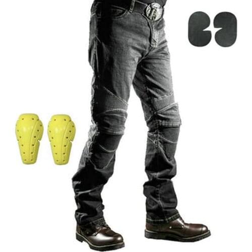 Free Shipping MOTORPOOL UBS06 KOMINE Jeans Protective Gear Riding Touring Motorbike Trousers Motocross Pants Pantalon Moto Pants