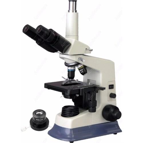 Darkfield Brightfield Biological Microscope--AmScope Supplies 40X-1600X Professional Darkfield Brightfield Biological Microscope
