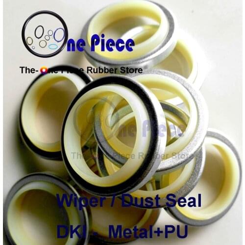 DKI 65x79x8/11 Dust ring OR 480X8.4 NBR70 hydraulic cylinder parts industry Polyurethane PU +Metal Rubber scraper ring steel+PU
