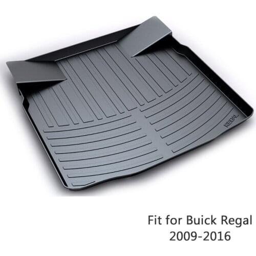 For Buick Regal GS 2009 2010 2011 2012 2013 2014 2015 2016 Waterproof Anti-slip Accessories 1Set Car Cargo Rear Trunk Mat