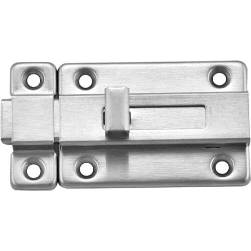 Stainless Steel Door Bolts Latch Sliding Door Lock Slide Bolts for Internal Doors AUG889