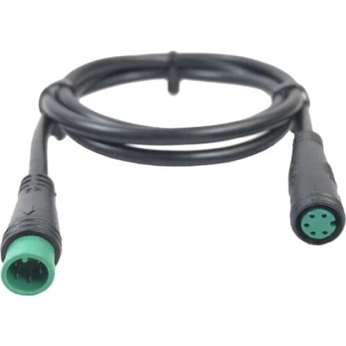 Ebike Display Cable 5 Pin for Bafang BBS01/BBS02/BBSHD Mid Motor Electric Bike Display Extension Cable Connector