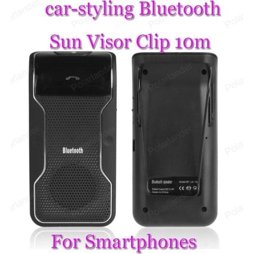 The new Bluetooth V3.0+EDR mini car-styling Bluetooth hands-free car dragging sun visor Bluetooth hands-free intercom system