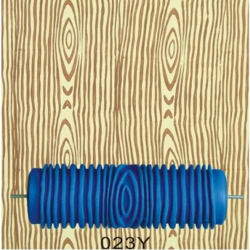 5" Pattern Wall Decoration Paint Rubber Roller Brush Head Painting Tool Wallpaper, Texture Roller Rolo De Pintura Brayer 023Y