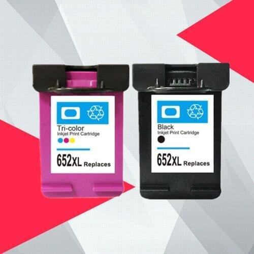 Compatible for hp652 Ink cartridge replacement for HP 652XL for HP 652 Deskjet 1115 1118 2135 2136 2138 3635 3636 3835 4536 4538