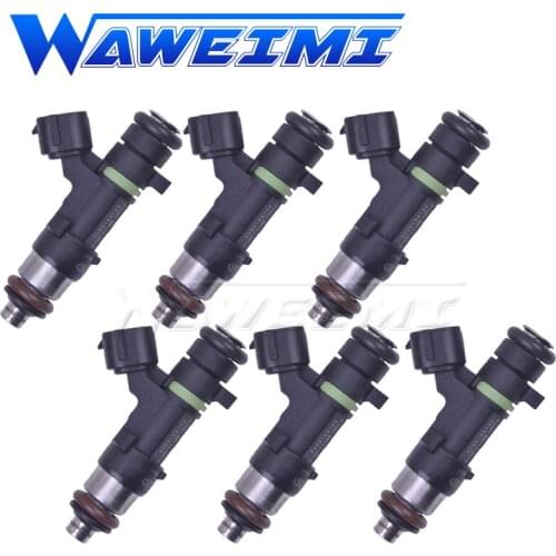 WAWEIMI 6 Pieces Genuine Quality Fuel Injectors OE 0280158130 for Nissan Sentra Rogue Altima 2.5L L4 16600-JA000