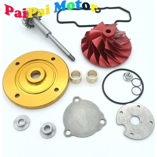 High Performance Supercharger Rebuild Kit Blade IMPELLER 18PSI For Yamaha 1800 1.8T FX / Cruiser SVHO FZR / FZ