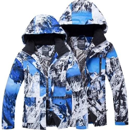 2020 Women Men Ski Jacket Winter Warm Windproof Waterproof Male Female Outdoor Sports Snowboarding Couple Ski Jackets