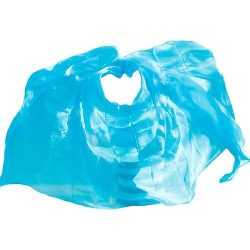 2019 high quality cheap100% silk belly dance veils dancing veils womens sexy wholesale Size and color can be customized