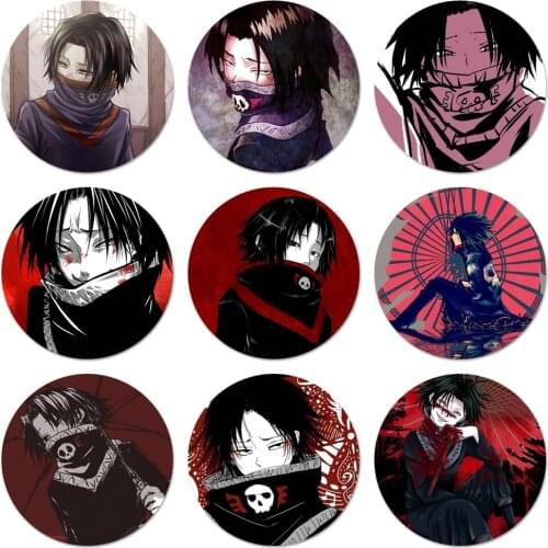 58mm feitan Hunter x Hunter HXH Badge Brooch Pin Accessories For Clothes Backpack Decoration gift