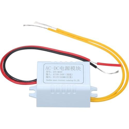 AC-DC100-240V DC12V 550mA Switch Electronic Module with Overvoltage/ Overcurrent/ Short Circuit/ Overheating P-rotection Design
