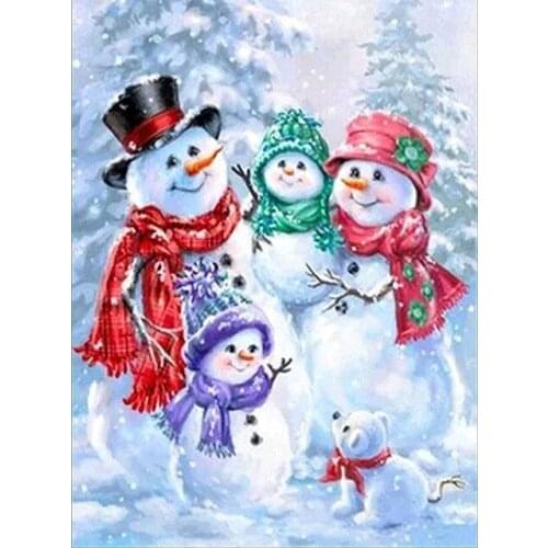 Diy 5D Diamond Painting Full Square Round Drill Santa Elk Cross Stitch Picture of Rhinestones Mosaic Rhinestone Embroidery Kits