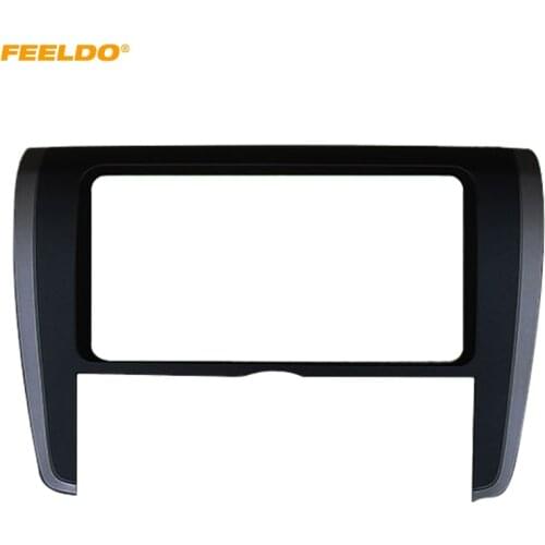 FEELDO Car 2Din Radio Fascia Frame Panel Adapter for Toyota Allion 260 Premio Mount Trim Installation Frame Kit #HQ2368