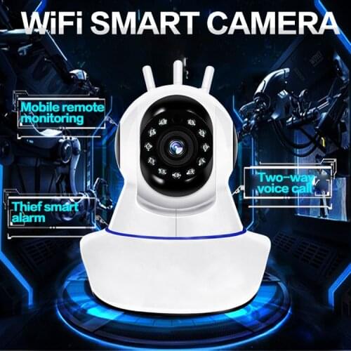 360 Degree Wireless PTZ IP Camera With Network Interface 2MP 1080P Baby Monitor