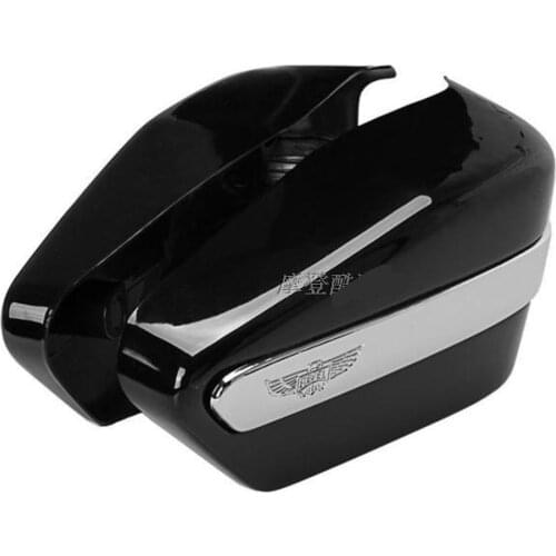 Battery Fuel Tank Side Cover ABS Left & Right for Honda Rebel 250 CA250 CMX250 96+ Black