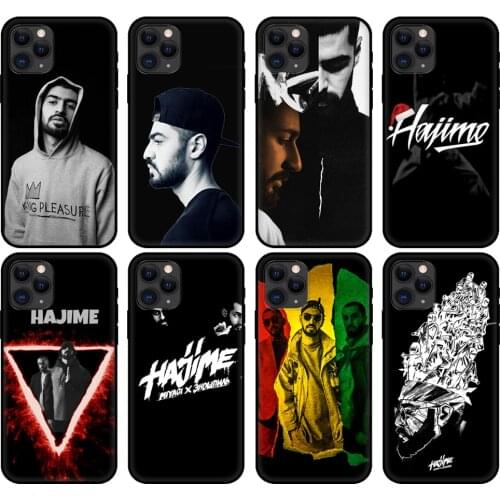 Black tpu case for iphone 5 5s se 6 6s 7 8 plus x 10 cover for iphone XR XS 11 pro MAX case Miyagi & Endshpiel rapper