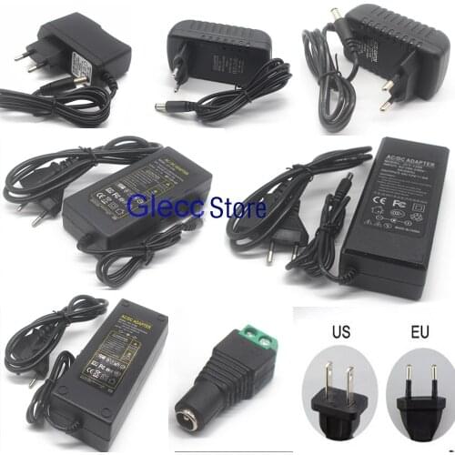 DC 12 V 1A 2A 3A 5A 6A 7A 8A 10A Led Transformer For 5050 5730 2835 3014 5050 Has Led Strip Lights