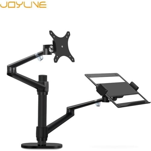JOYLIVE Laptop Support Liquid Crystal Display Holder Dual-Purpose Computer Shelf Lifting Rotating Height Bracket