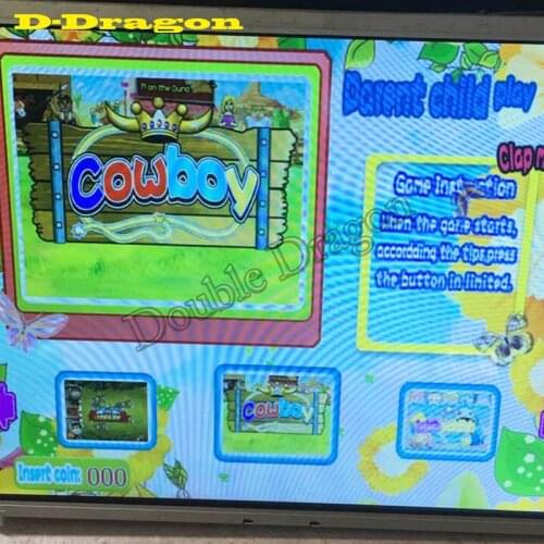 DIY kit 61 In 1 One Touch For Kids Games Arcade Cabine Board Family Games Multi Pcb Amusement Kids games Board kits