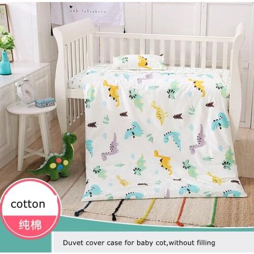 Fluorescent-free Quilt Cover Case For Crib Baby Duvet Cover Kindergarten Quilt Cover Parent-child Quilt Cover Kids Beddings