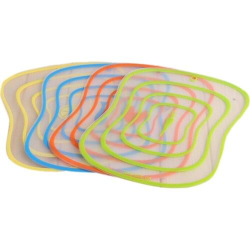 Flexible Kitchen Plastic Chopping Block Cutting Board Breadboard Non-slip Frosted Antibacteria Cutting Block 20 x 16 x 0.08cm