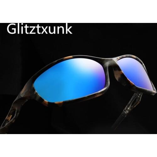Glitztxunk Polarized Sunglasses Men Driving Sunshade Outdoor Sports Sun Glasses For Men Retro Brand Designer Oculos Feminino